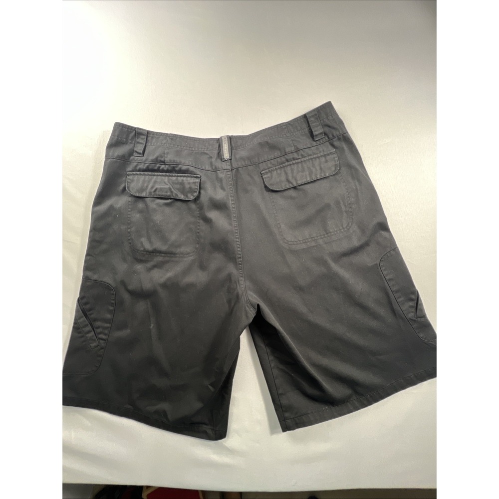 Gotcha Cargo Shorts Men's 38 Waist Black Chino 11 inch Inseam Vintage - Picture 14 of 14